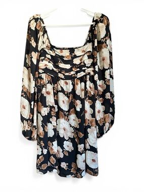 Abercrombie & Fitch Flowy Floral Dress Feminine. Size M – Excellent Condition